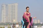 Model walk the ramp for Designer Azeem Khan showcases his latest collection at AGP Million Race in Mumbai on 19th Feb 2012 (71).JPG